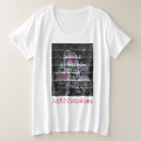 T-Shirt grande taille Techno Bouquet
