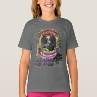 T-shirt Grande vache animale à Tchaikovsky de compositeur