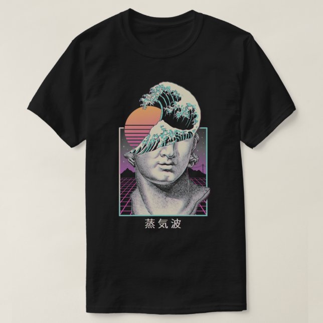 T-shirt Grande vague (Design devant)