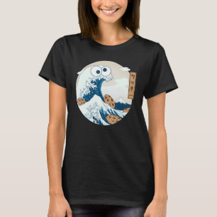 T-shirt Grande vague au large de Kanagawa Cookiegawa Japon