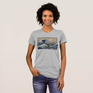 T-shirt Grande Vague au large de Kanagawa & Mont Fuji Mer 