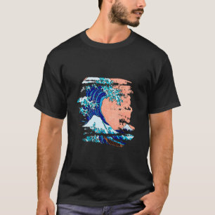 T-shirt Grande Vague au large de Kanagawa Style d'art japo