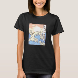 T-shirt Grande vague Océan Japonais Japon