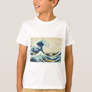 T-shirt Grande vague outre de Kanagawa