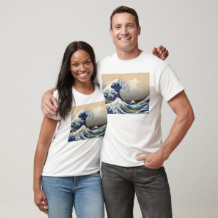 T-shirt Grande vague outre de Kanagawa