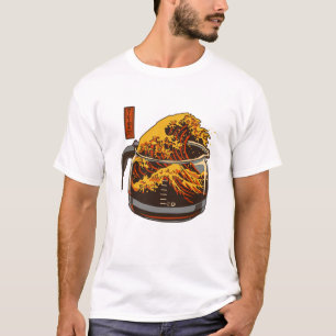 T-shirt Grande vague vintage au large de Kanagawa Mont Fuj