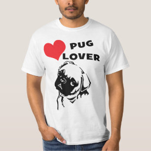 T-shirt Grande valeur du Carlin Lover TEE UNISEXE