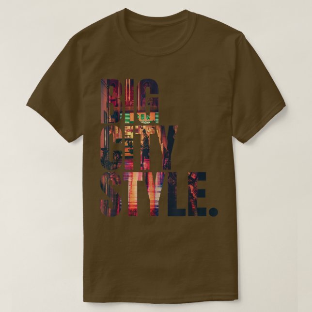 T-shirt Grande ville Japon (Design devant)