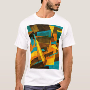T-shirt Grandes Abstraites colorées : Texture de peinture