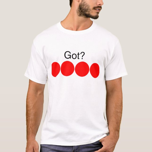 T-shirt Grandes boules obtenues ? (Devant)