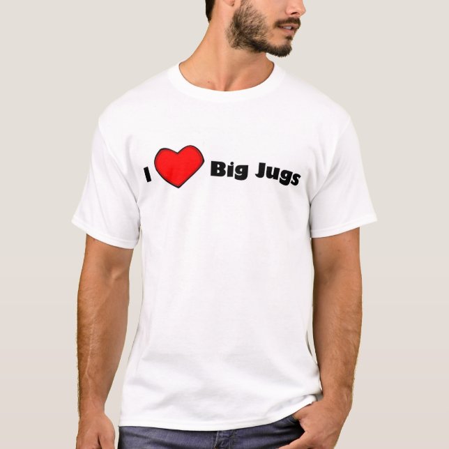 T-shirt Grandes cruches I <3 (Devant)