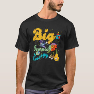 T-shirt Grandes Énergies Scorpion Vintage Zodiaque Astrolo