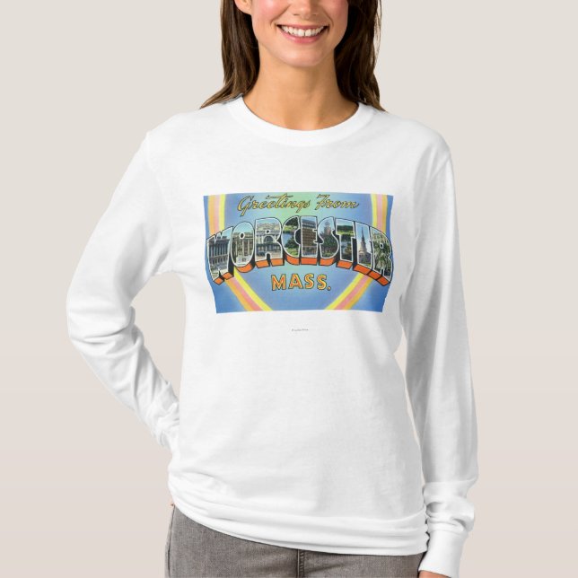 T-shirt Grandes scènes de lettre - salutations de 2 (Devant)