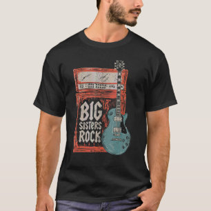 T-shirt Grandes sœurs jouent de la guitare  Guitariste Sœu