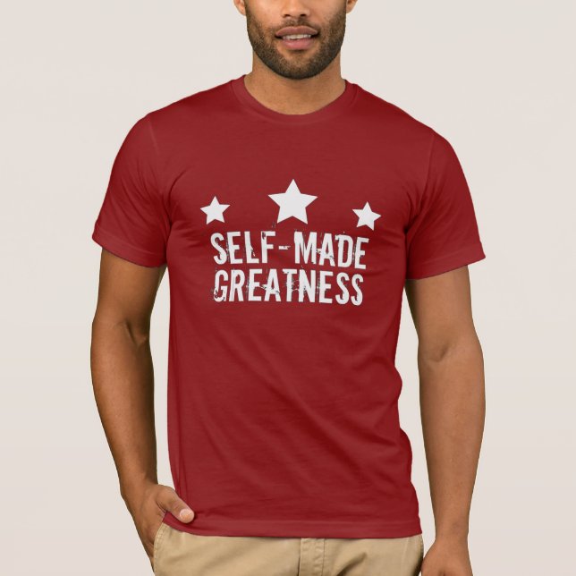 T-shirt grandeur auto-faite (Devant)