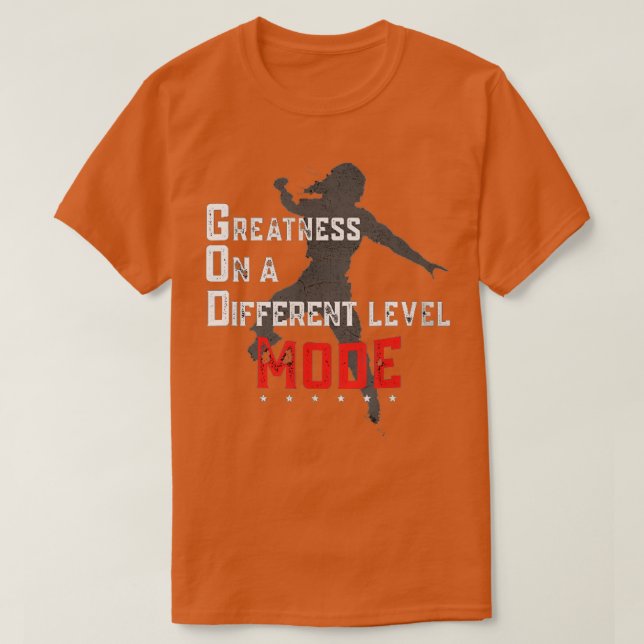 T-shirt Grandeur sur un mode de niveau différent  (Design devant)