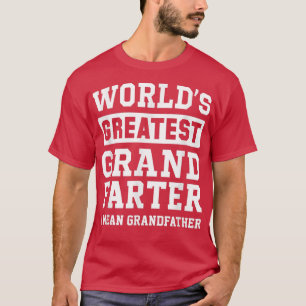 T-shirt GrandFarter, le plus grand du monde masculin, je v