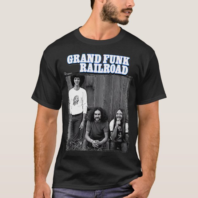 T-SHIRT GRANDFUNK RAILROAD (Devant)