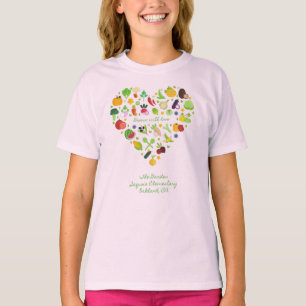 T-shirt Grandi avec amour, Jardin Sequoia