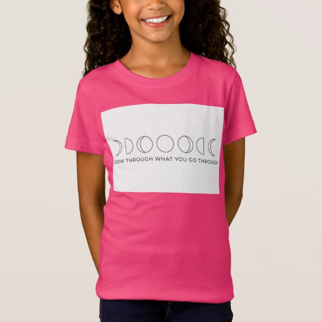 T-Shirt GRANDIR À TRAVERS CE QUE VOUS TRAVERSEZ  (Devant)