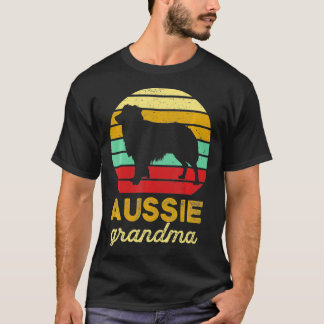 T-shirt Grandma berger australien rétro Cadeau Aussie Gran