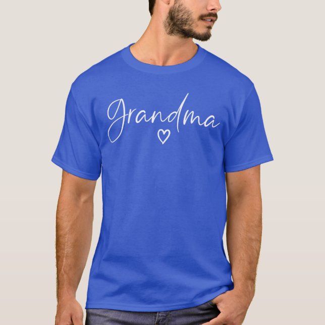 T-shirt Grandma Gifts for Women Heart Mothers Day Grandma  (Devant)