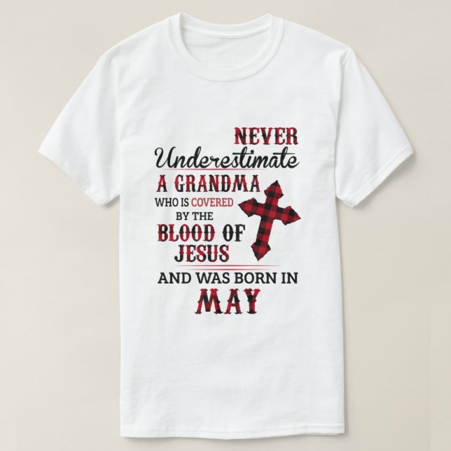 T-shirt Grandma Jesus Shirt (Design devant)