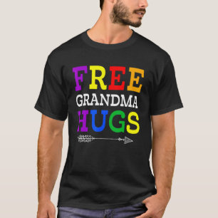 T-shirt Grandma Lgbtq Grandma Grandma Grandma Grandm Hugs