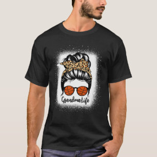 T-shirt Grandma Life Messy Bun Cheveux Funny Basketball Pl
