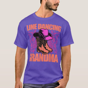 T-shirt Grandma Line Dancing Citation Dancer Pun Tet Desig