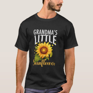T-shirt Grandma Little Sunflower Cute Spring Family Best F