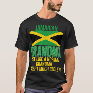 T-shirt Grandma mère jamaïcaine andalouse saut