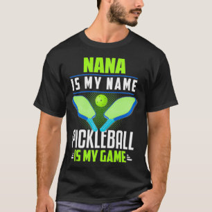 T-shirt Grandma Nana Pickleball Gr Cadeau Femen Pickleball