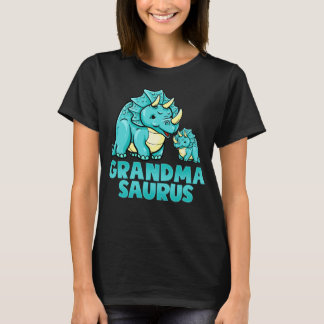 T-shirt Grandma Saurus Funny Grandmasaurus Dinosaur