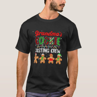 T-shirt Grandma's Cookie Tasting Crew Gingerbread Grandma