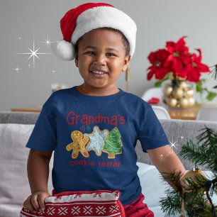 T-shirt Grandma's Cookie Tester Funny Christmas Cookie