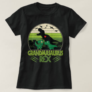 T-shirt Grandmasaurus Rex Funny Dinosaur Fête des mères Ca