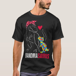 T-shirt Grandmasaurus T rex Dinosaur Vêtements Cadeaux. Dr