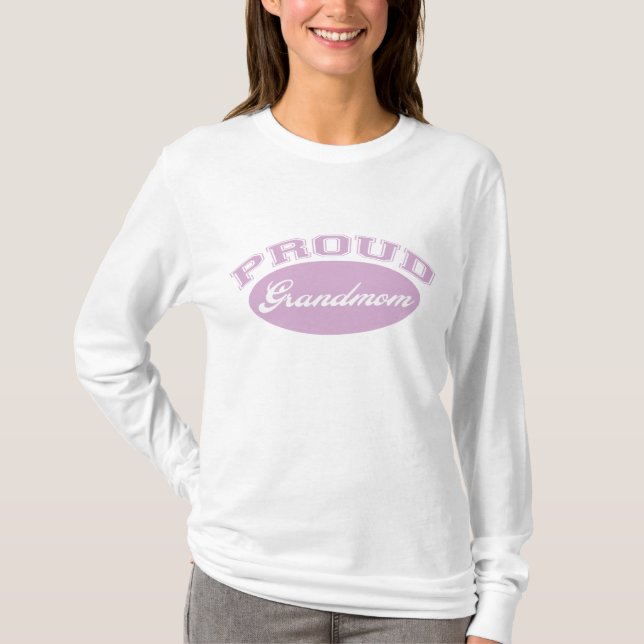 T-shirt Grandmom fier (Devant)