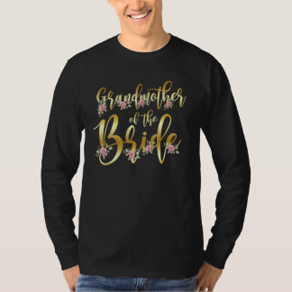 T-shirt Grandmother of the Bride Bridal Shower Party Trend