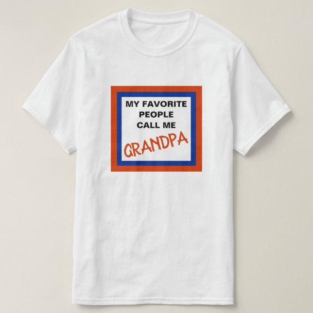 T-SHIRT GRANDPA (Design devant)