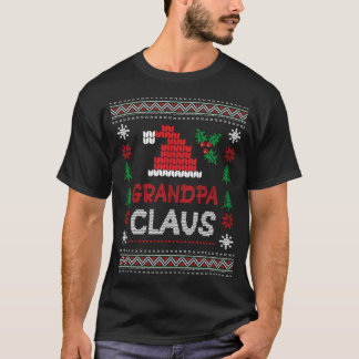 T-shirt Grandpa Claus Ugly Edition