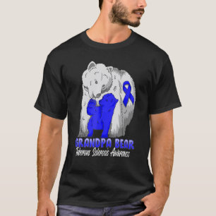 T-shirt Grandpa de sensibilisation à la sclérose tubercule