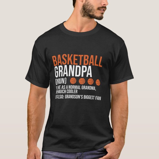 T-shirt Grandpa définition Grandson est le plus grand (Devant)
