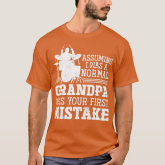 T-shirt Grandpa Drummer Drums Cadeaux Musiciens