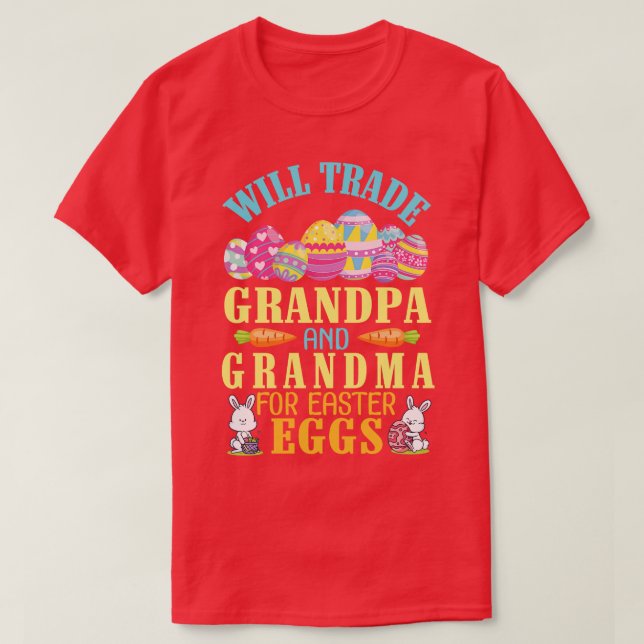 T-shirt Grandpa Et Grand-Mère Commercialiseront Pour Le Ha (Design devant)