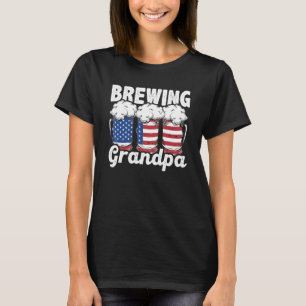 T-shirt Grandpa Graphic Brasserie vinicole brasserie Cra