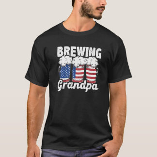 T-shirt Grandpa Graphic Brasserie vinicole brasserie Cra