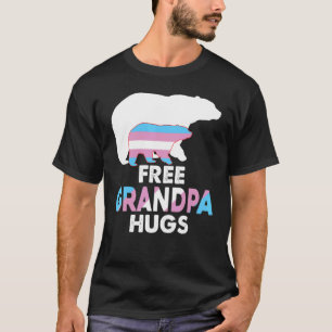 T-shirt Grandpa Hugues Transgenre Arc-En-Ciel Lgbt Pr Grat