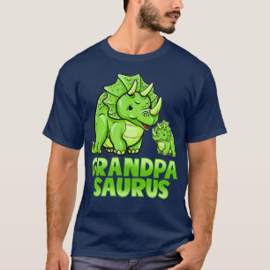 T-shirt Grandpa Saurus Dinosaur Funny Grandpasaurus Pour